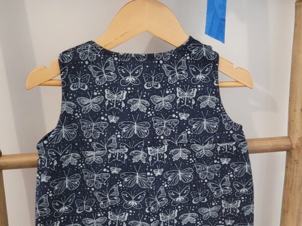 Combinaison imprimé jeans bleu clair avec motifs papillons – Image 5